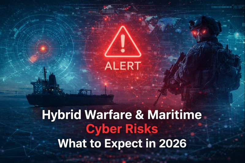 Hybrid Warfare and Maritime Cybersecurity Risks: What Shipping Must Expect in 2026
